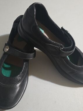 Sas Walk Easy Black Mary Jane Comfort Shoes for Women Usa Made